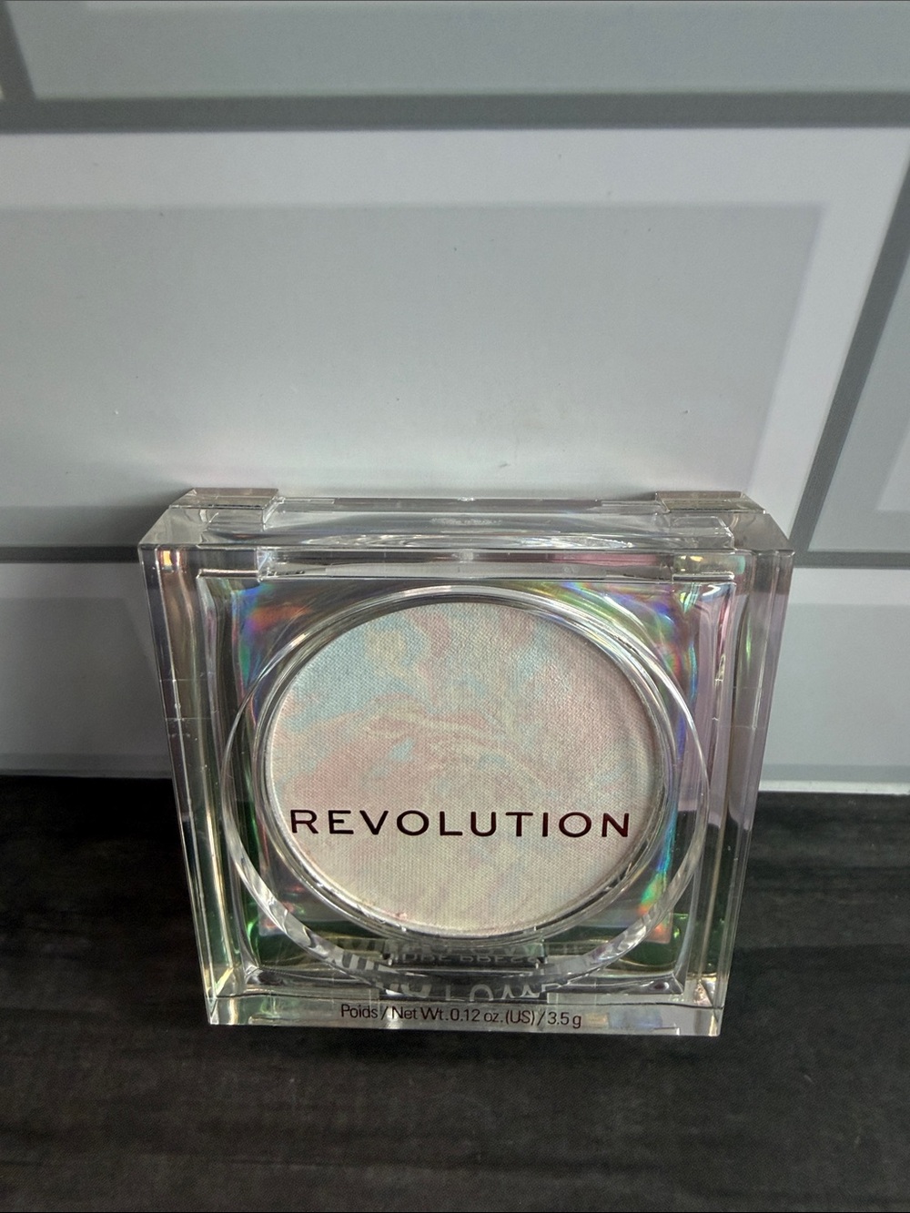 Revolution Iridescent Highlighter - Pearl White with Pastel Sheen